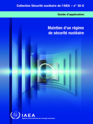 cover image of Maintien d'un régime de sécurité nucléaire